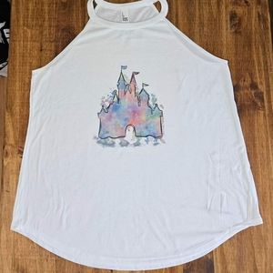 Watercolor Castle Tank (XL)